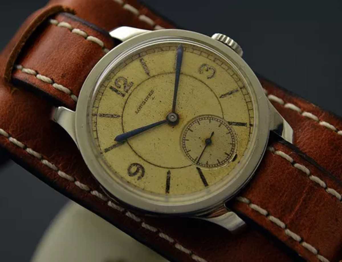 Raro Longines 12.68Z Military - Lindo Dial Original