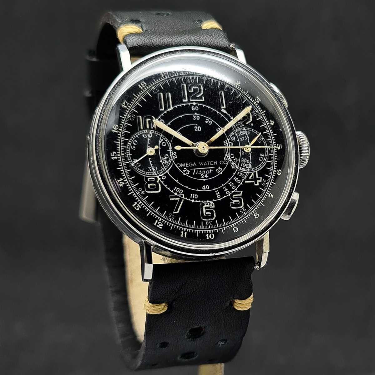 Omega Tissot Chronograph Oversized cal 33.3 