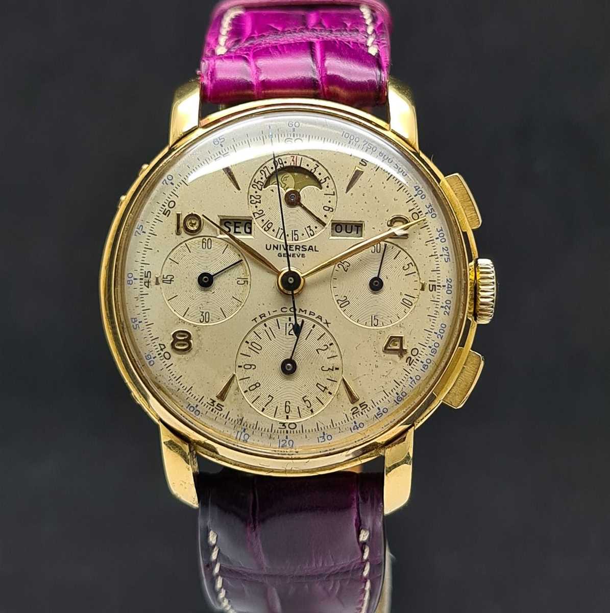 Universal geneve tri compax